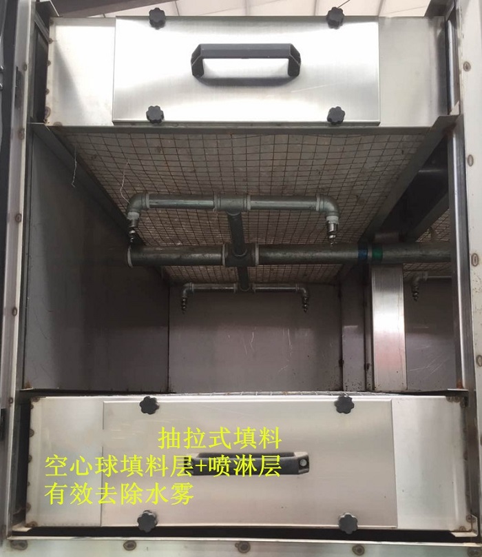 抽拉式填料層，方便實(shí)用，操作簡(jiǎn)單。